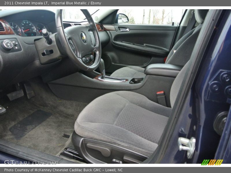 Imperial Blue Metallic / Ebony 2011 Chevrolet Impala LT