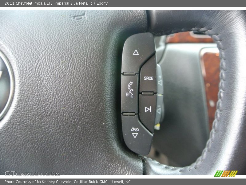 Imperial Blue Metallic / Ebony 2011 Chevrolet Impala LT