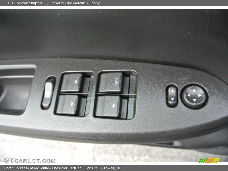 Imperial Blue Metallic / Ebony 2011 Chevrolet Impala LT