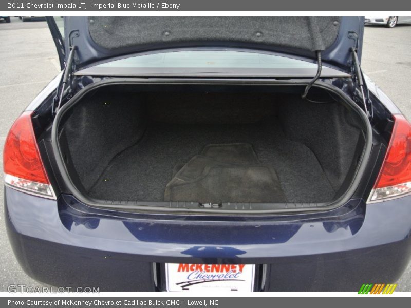 Imperial Blue Metallic / Ebony 2011 Chevrolet Impala LT