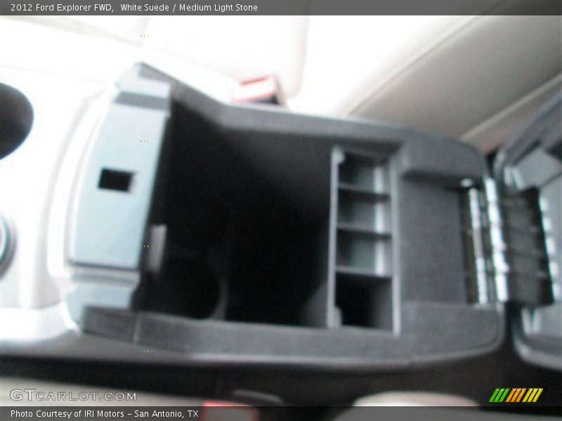 White Suede / Medium Light Stone 2012 Ford Explorer FWD