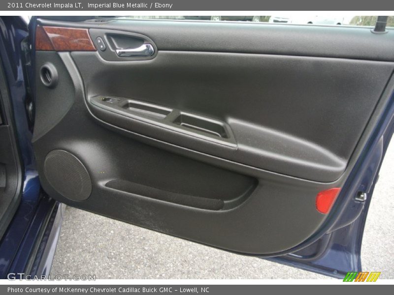 Imperial Blue Metallic / Ebony 2011 Chevrolet Impala LT