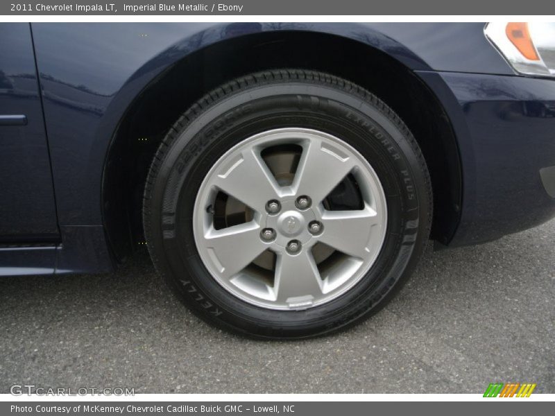 Imperial Blue Metallic / Ebony 2011 Chevrolet Impala LT