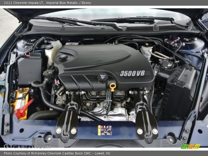 Imperial Blue Metallic / Ebony 2011 Chevrolet Impala LT