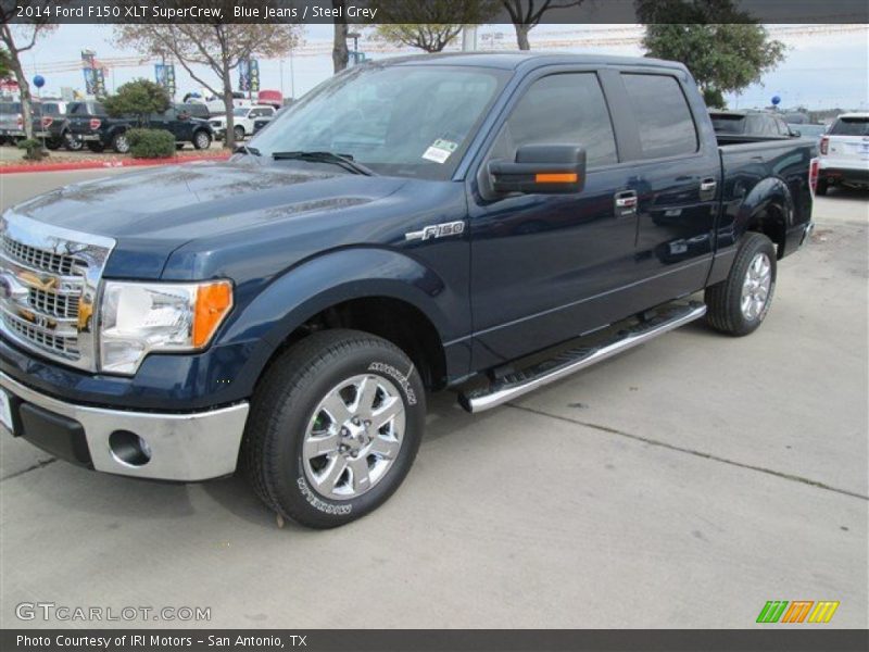 Blue Jeans / Steel Grey 2014 Ford F150 XLT SuperCrew
