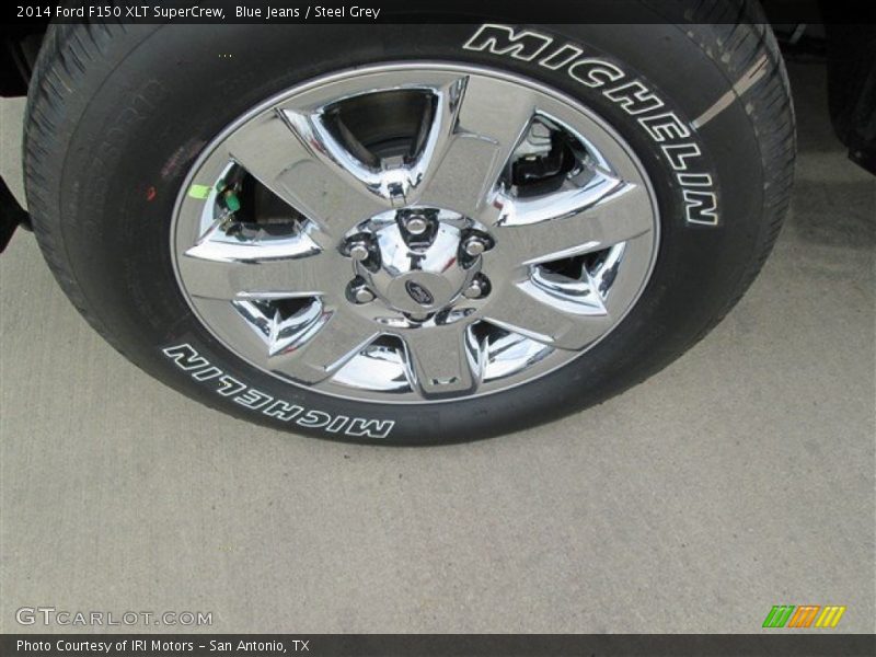 Blue Jeans / Steel Grey 2014 Ford F150 XLT SuperCrew