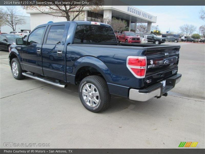 Blue Jeans / Steel Grey 2014 Ford F150 XLT SuperCrew