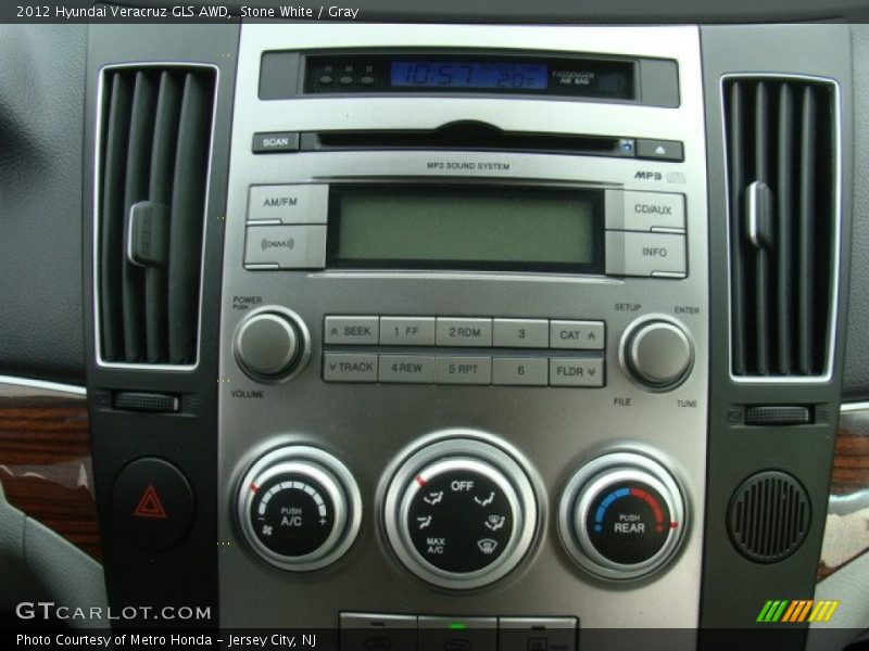 Stone White / Gray 2012 Hyundai Veracruz GLS AWD