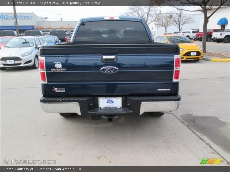 Blue Jeans / Steel Grey 2014 Ford F150 XLT SuperCrew