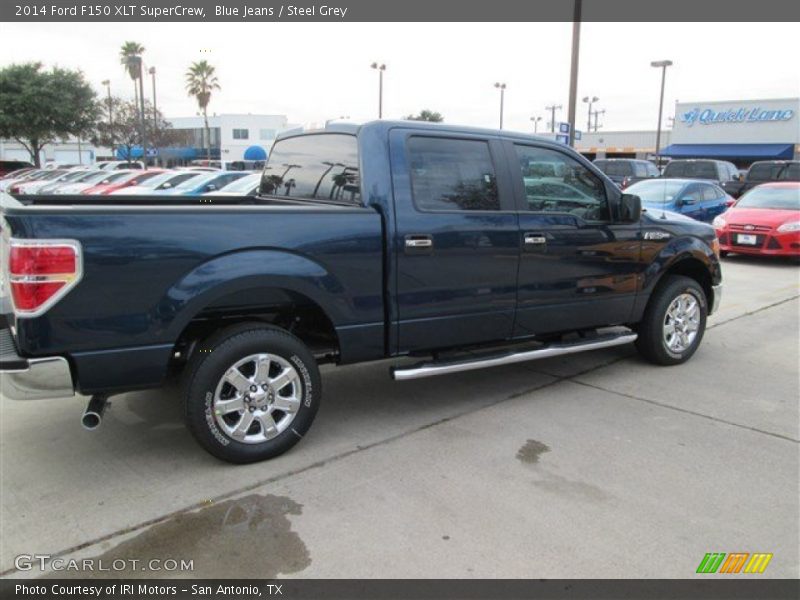 Blue Jeans / Steel Grey 2014 Ford F150 XLT SuperCrew
