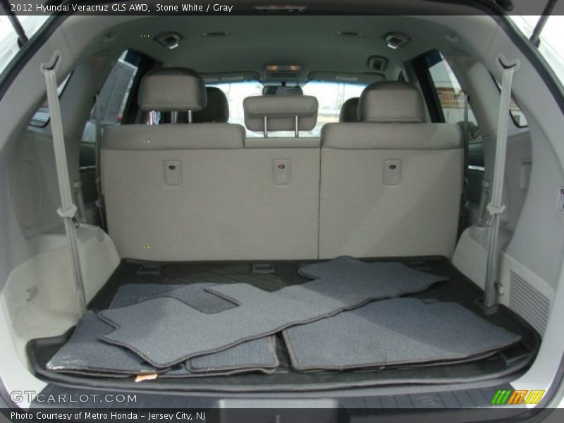 Stone White / Gray 2012 Hyundai Veracruz GLS AWD