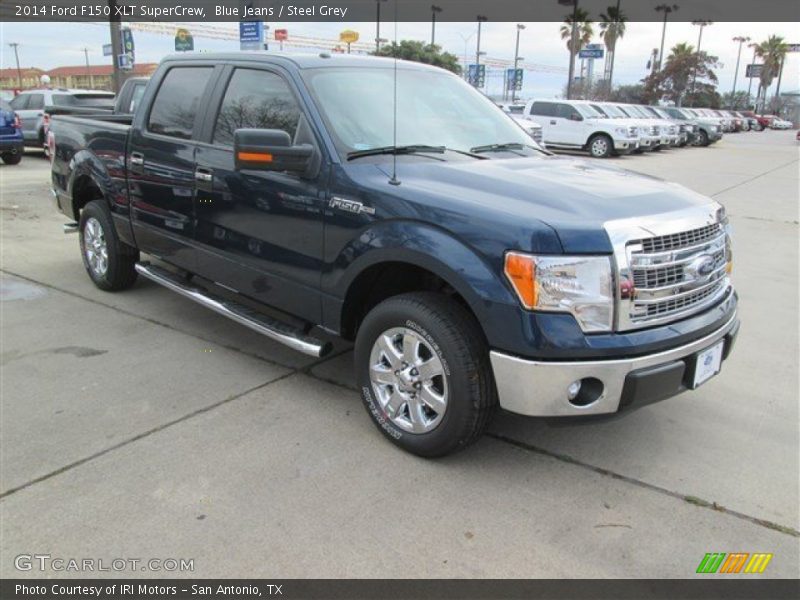 Blue Jeans / Steel Grey 2014 Ford F150 XLT SuperCrew