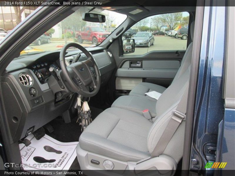 Blue Jeans / Steel Grey 2014 Ford F150 XLT SuperCrew