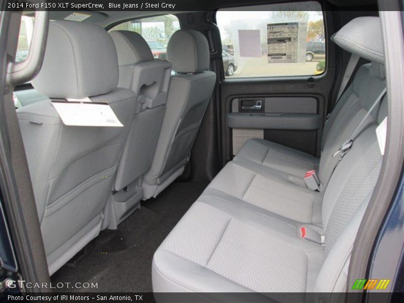 Blue Jeans / Steel Grey 2014 Ford F150 XLT SuperCrew