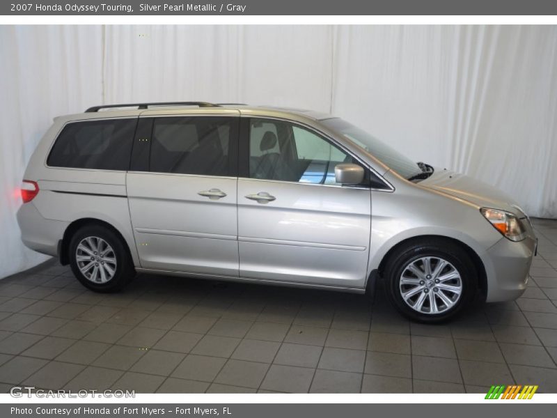 Silver Pearl Metallic / Gray 2007 Honda Odyssey Touring
