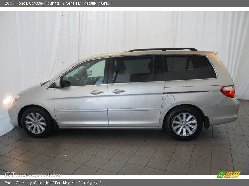 Silver Pearl Metallic / Gray 2007 Honda Odyssey Touring