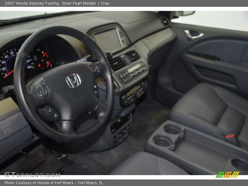 Silver Pearl Metallic / Gray 2007 Honda Odyssey Touring