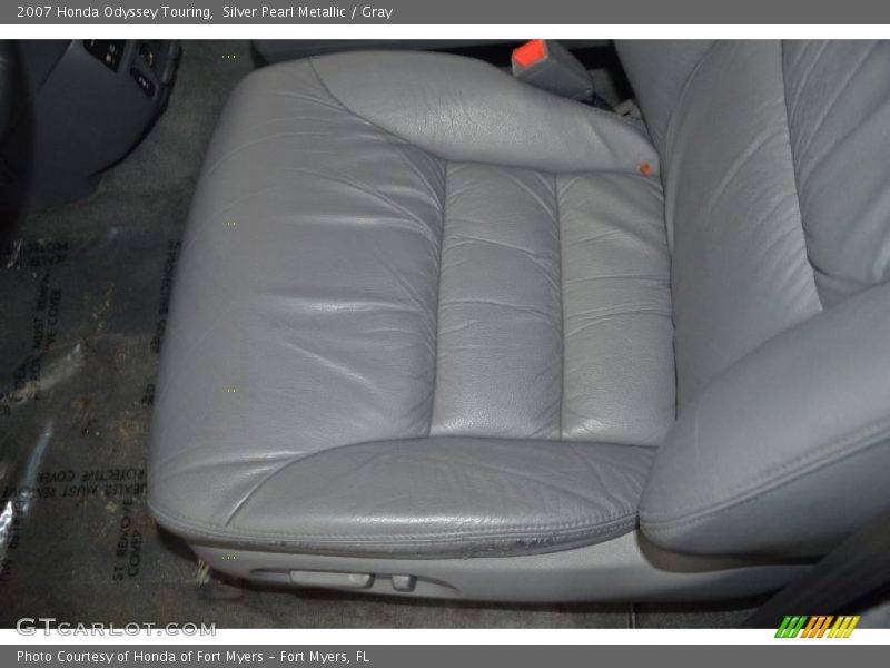 Silver Pearl Metallic / Gray 2007 Honda Odyssey Touring