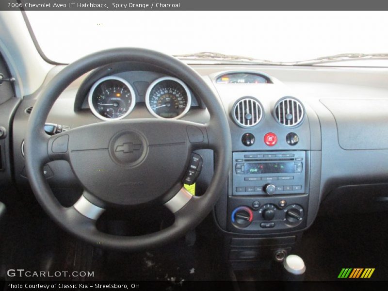 Dashboard of 2006 Aveo LT Hatchback