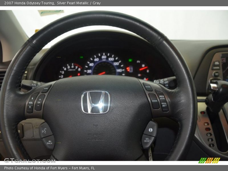 Silver Pearl Metallic / Gray 2007 Honda Odyssey Touring