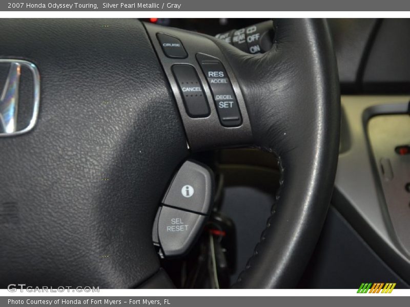Silver Pearl Metallic / Gray 2007 Honda Odyssey Touring