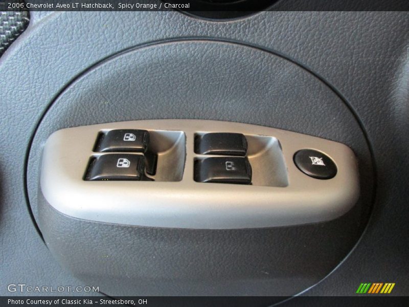 Spicy Orange / Charcoal 2006 Chevrolet Aveo LT Hatchback