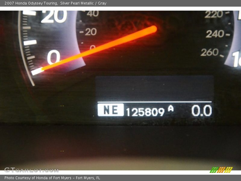 Silver Pearl Metallic / Gray 2007 Honda Odyssey Touring