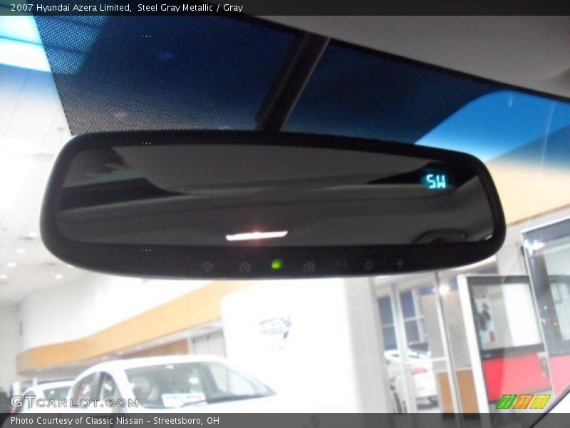 Steel Gray Metallic / Gray 2007 Hyundai Azera Limited