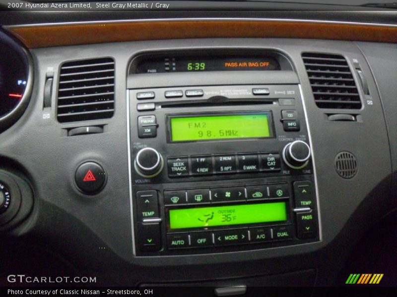 Steel Gray Metallic / Gray 2007 Hyundai Azera Limited