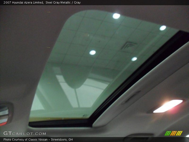 Steel Gray Metallic / Gray 2007 Hyundai Azera Limited