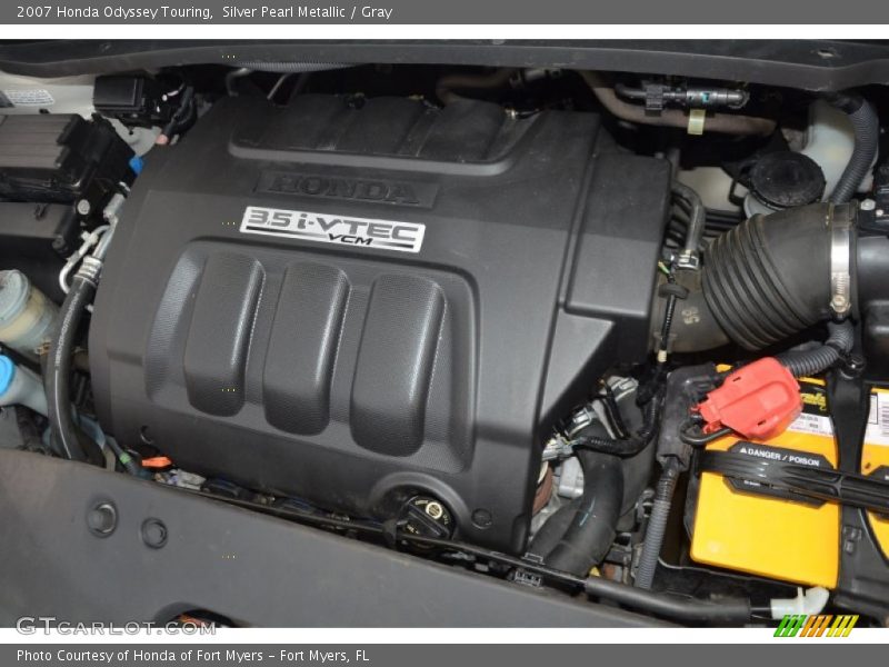 Silver Pearl Metallic / Gray 2007 Honda Odyssey Touring