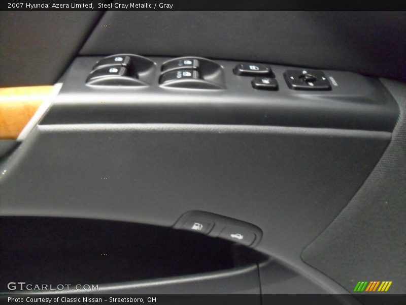 Steel Gray Metallic / Gray 2007 Hyundai Azera Limited