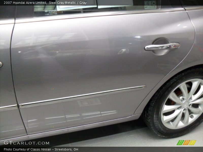 Steel Gray Metallic / Gray 2007 Hyundai Azera Limited