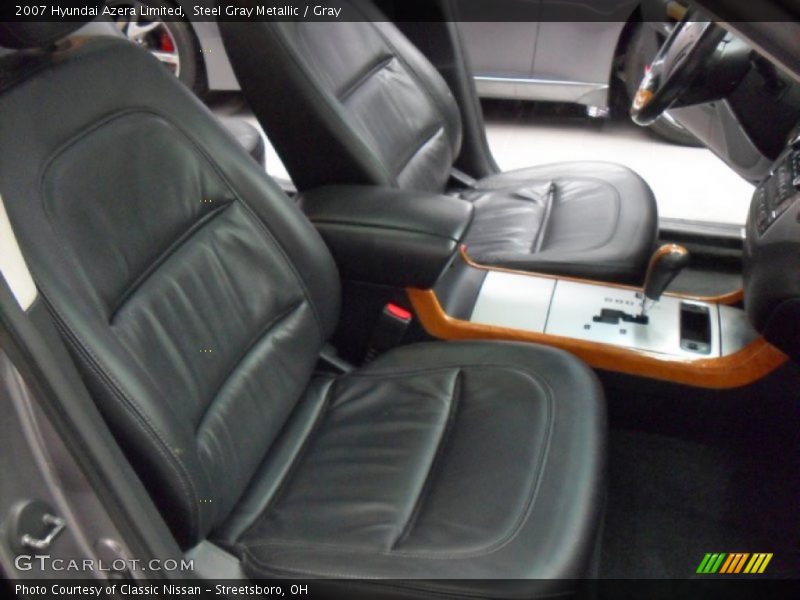 Steel Gray Metallic / Gray 2007 Hyundai Azera Limited