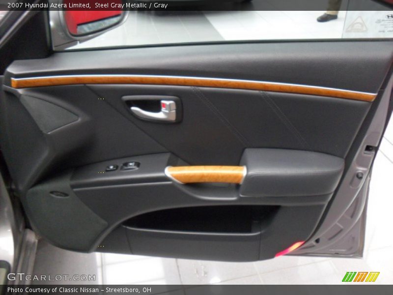 Steel Gray Metallic / Gray 2007 Hyundai Azera Limited
