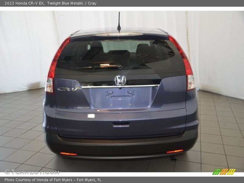 Twilight Blue Metallic / Gray 2013 Honda CR-V EX