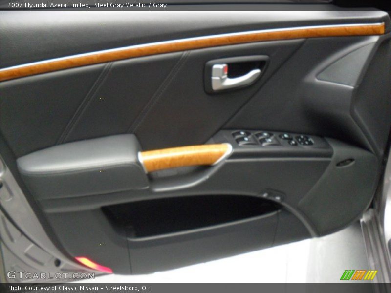 Steel Gray Metallic / Gray 2007 Hyundai Azera Limited