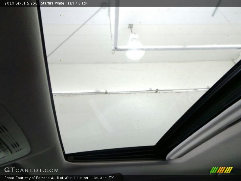 Starfire White Pearl / Black 2010 Lexus IS 250