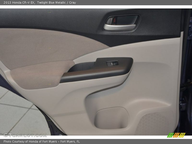 Twilight Blue Metallic / Gray 2013 Honda CR-V EX