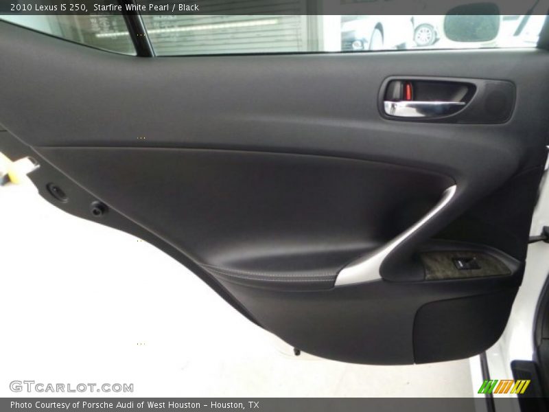 Starfire White Pearl / Black 2010 Lexus IS 250