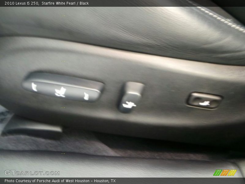 Starfire White Pearl / Black 2010 Lexus IS 250