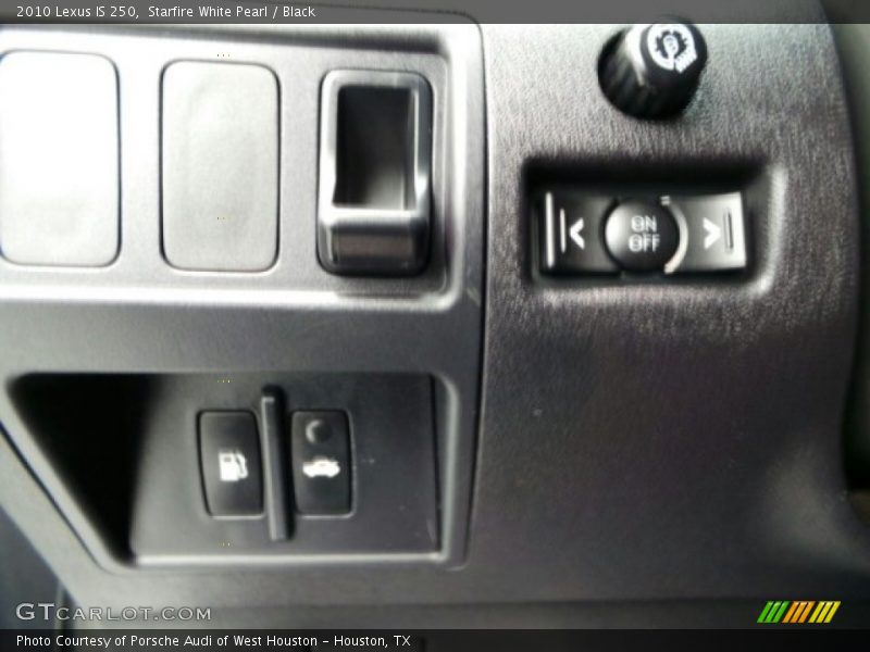 Starfire White Pearl / Black 2010 Lexus IS 250