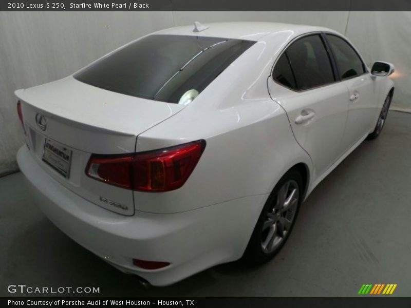 Starfire White Pearl / Black 2010 Lexus IS 250