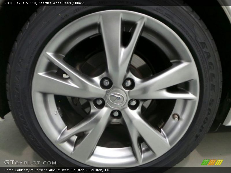 Starfire White Pearl / Black 2010 Lexus IS 250