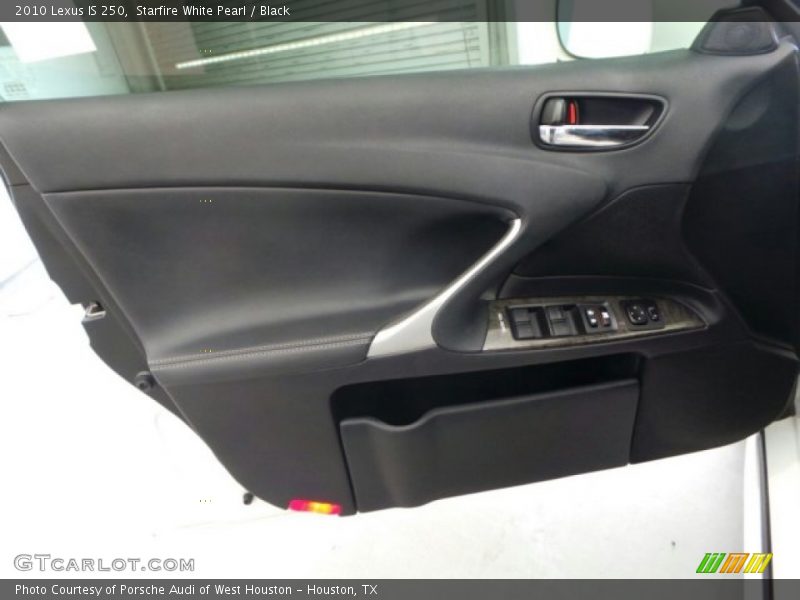Starfire White Pearl / Black 2010 Lexus IS 250