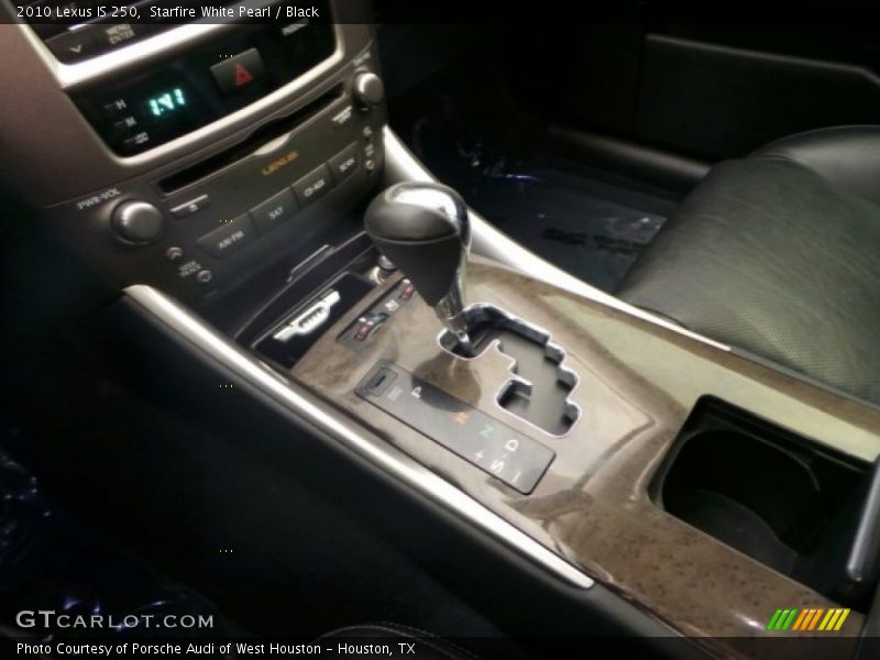 Starfire White Pearl / Black 2010 Lexus IS 250