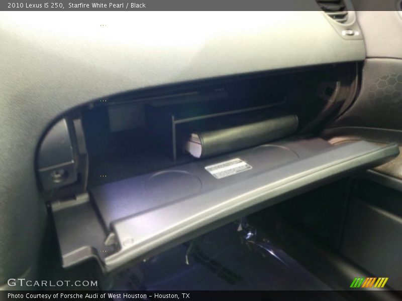 Starfire White Pearl / Black 2010 Lexus IS 250