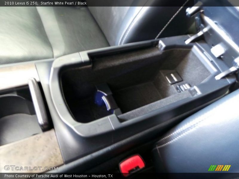 Starfire White Pearl / Black 2010 Lexus IS 250