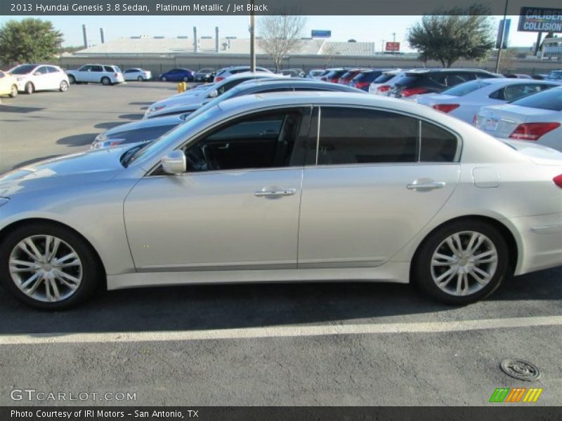 Platinum Metallic / Jet Black 2013 Hyundai Genesis 3.8 Sedan