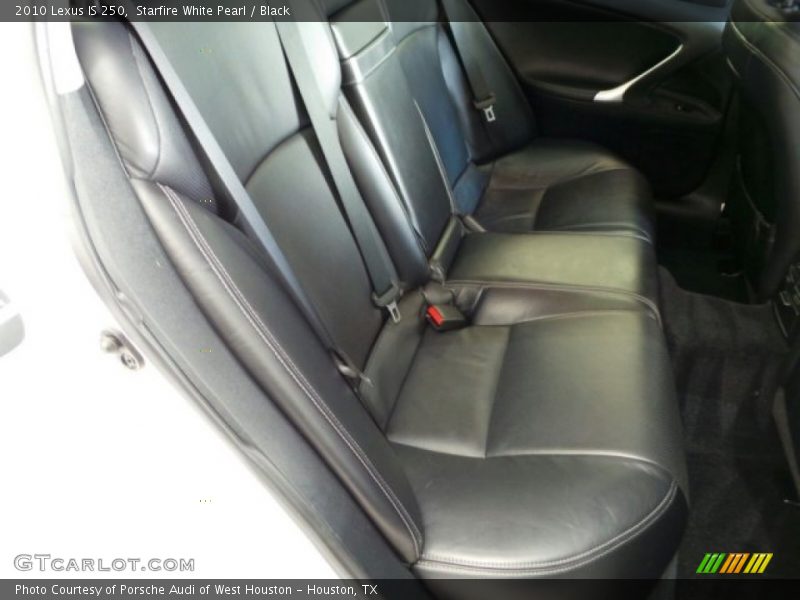 Starfire White Pearl / Black 2010 Lexus IS 250